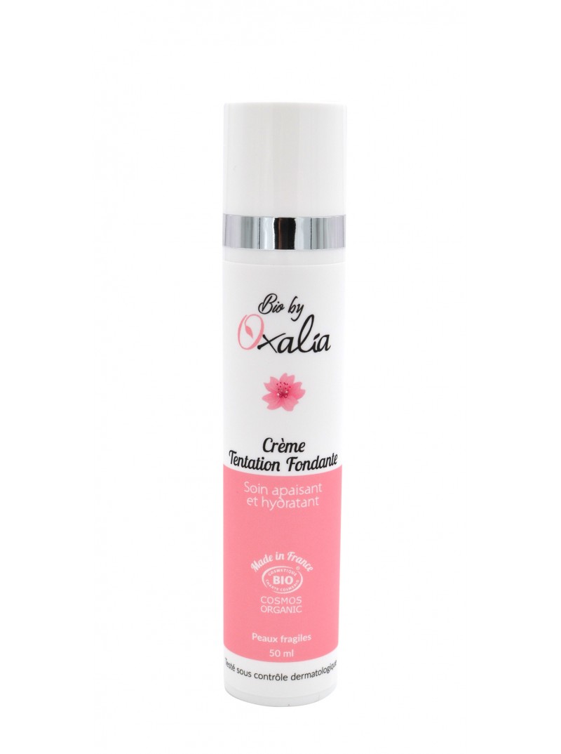 Crème Tentation Fondante I Format 50ml I Bio By Oxalia