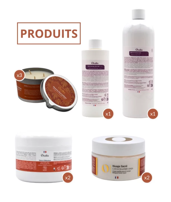 Pack de cabina para centros de estética Oxalia